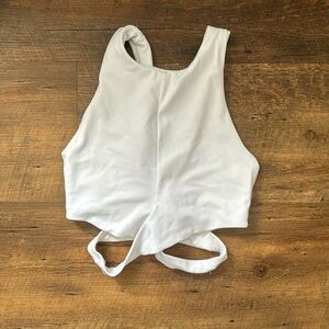 Athleta White Tank - Extra Small